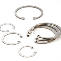 High Strength DIN 472 Stainless Steel 65Mn Black Finish Internal Retaining Rings Split Circlips Automotive Industry TTR Brand