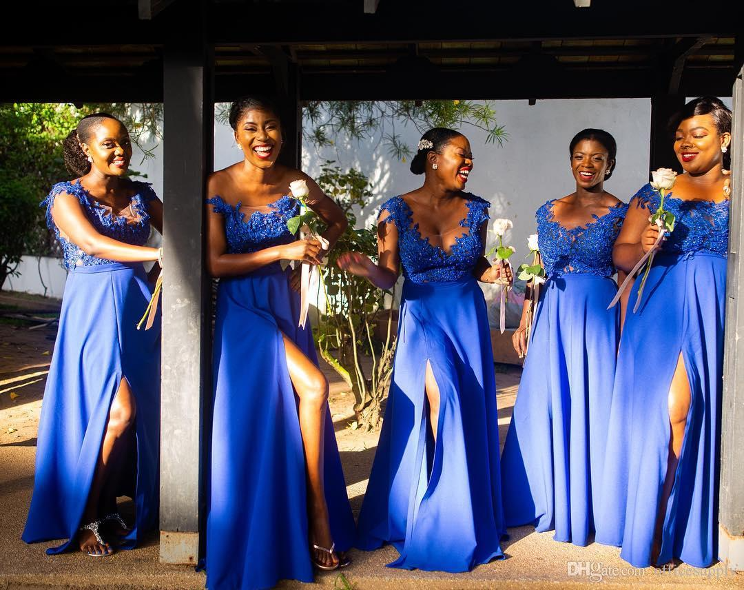 royal blue bridesmaid dresses south africa Mumuleo African Chiffon Lace Kindly include your height realigned_prce09April24 Light Blue Rib Knit SIZE:1 | XS-S