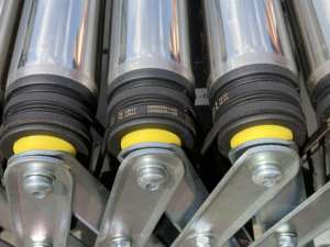 Trasportatore a rulli di scarico portatile flessibile alimentato da magazzino - Product Image 5