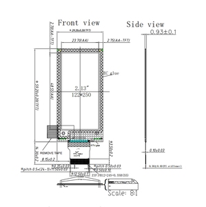 ป้ายราคาดิจิทัล E-Ink 2.13นิ้วป้ายหิ้งอิเล็กทรอนิกส์ NFC อินเตอร์เฟซ SPI หน้าจอ EPD - Product Image 5