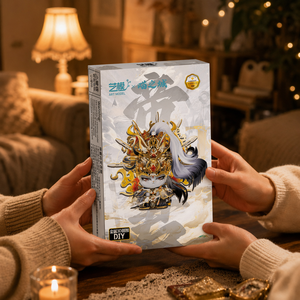 Kit Modello 3D in Metallo Fai-da-Te Dijun Imperial Lord, Giocattolo Educativo STEM Personalizzato, Regalo Decorativo, Vendita all'Ingrosso, OEM Diretto, CE EN71 - Product Image 3