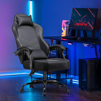 Chaise de jeu ergonomique en cuir PU à prix de gros, pivotante et colorée, en promotion