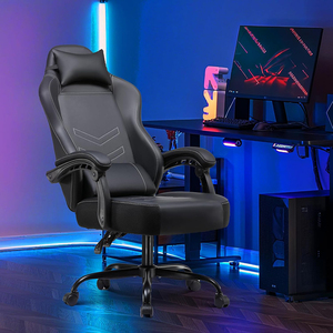 Chaise de jeu ergonomique en cuir PU à prix de gros, pivotante et colorée, en promotion - Product Image 2