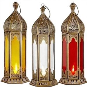 Farol Resistente al Calor de Hierro Ecológico Hecho a Mano de la Serie Signature Elite para Decoración Premium del Hogar en Navidad y Pascua - Product Image 1