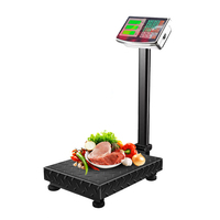 Báscula de plataforma Digital de 150kg, máquina de peso, básculas de pesaje de paquetes, precio Postal, báscula electrónica de suelo informático