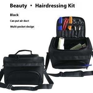 Factory Wholesale Eco-friendly Multifunctional Polyester Tool Bag Beauty Makeup <b>Tattoo</b> Bag Closure Hairdressing <b>Kit</b> Barber Bag - Product Image 2