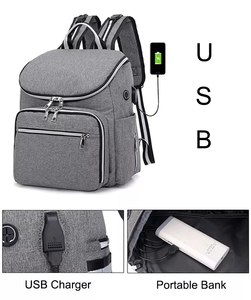 Sac à langer multifonctionnel personnalisé pour maman, sac à langer de voyage, sac à dos pour bébé, sac à langer pour maman - Product Image 4