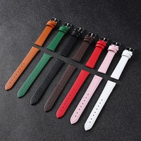 Bracelet de montre en cuir véritable Bracelet de luxe en cuir de vachette pleine fleur réglable à dégagement rapide pour hommes femmes Style rétro vintage