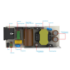 OEM 65W 18.5V 3.5A Chargeur pour ordinateur portable PD OTP Adaptateur secteur pour ordinateur portable HP COMPAQ <span class=keywords><strong>DV6000</strong></span> DV6800 DV6700 NC6000 Alimentation pour ordinateur portable - Product Image 6