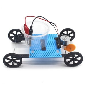 Kit de jouet de voiture à énergie solaire OKYN-G6841 DIY, matériel scientifique créatif d'apprentissage pour les élèves - Product Image 1