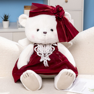 ตุ๊กตา<span class=keywords><strong>หมี</strong></span>คู่ตุ๊กตาหมียัดนุ่นสำหรับงานแต่งงานของขวัญแต่งงาน - Product Image 5