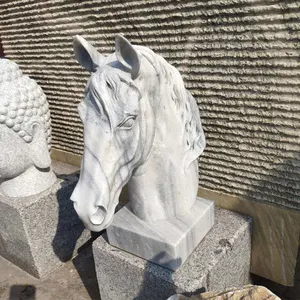 Mains sculptées hibou décoration de jardin Statue petites sculptures d'animaux en pierre de granit