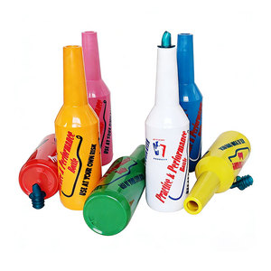 Bouteille d'entraînement pour barman Flair, bouteille de liqueur en plastique incassable, accessoire de performance de bar coloré, formation aux compétences de barman - Product Image 1