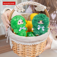 Babythree Mini animaux mondes court en peluche boîte aveugle mignon Kawaii Animal peluche poupée cadeau à la mode à collectionner unisexe pendentif jouet