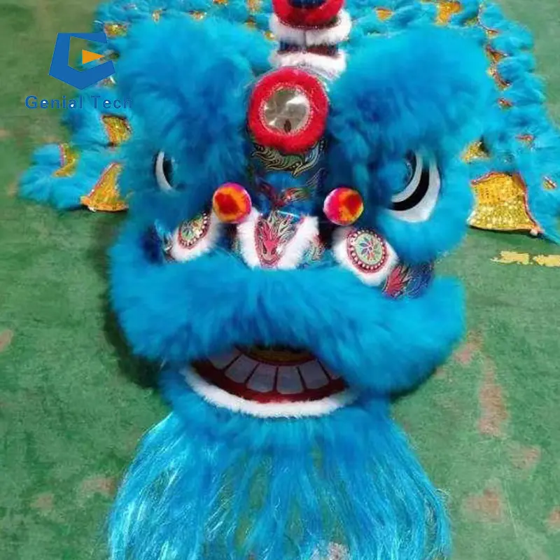 JN-Z239 Costume tradizionale cinese Fok San Lion Dance Head