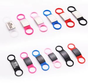 Accesorios para Mascotas al por Mayor, <span class=keywords><strong>Collar</strong></span> de Silicona para Perro y Gato con Placa de Identificación, Personalizado para Verano, Marca Personalizada, Múltiples Especificaciones - Product Image 2
