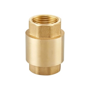 Válvula de Retención Vertical OLDE Water Check de Latón Roscado de 1/2" a 2" con Resorte en Línea - Product Image 4
