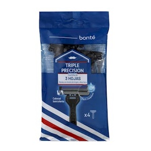 Rasoir jetable à 3 lames Bont, 4 unités - Product Image 1