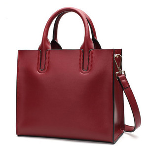 Sacs à main de luxe en cuir véritable pour femmes, sacs fourre-tout de créateur, vente en gros d'usine - Product Image 1