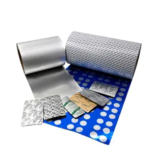 JEREL-papel de aluminio ptp para impresión de tinta UV, embalaje de ampolla para pastillas