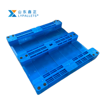 Paleta de plástico al por mayor cubierta cerrada de grado alimenticio Hygenic Racking Pallet Heavy Duty 1100X1100mm