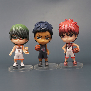 3 Diseños de Figuras de Acción de <span class=keywords><strong>Anime</strong></span>, Versión Q, <span class=keywords><strong>Kuroko</strong></span> no Basket, Figuras Coleccionables de Graduación, Adornos de Exhibición de Daikihara Midorima - Product Image 5
