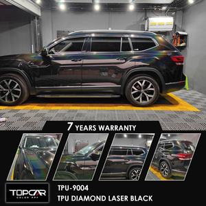 PPF คริสตัลสีฟ้าใสไวนิลติดเพชรสำหรับห่อรถยนต์ - Product Image 2