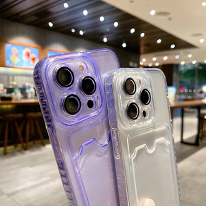 เคสโทรศัพท์กันกระแทกช่องกระเป๋า2023สำหรับ <span class=keywords><strong>iPhone</strong></span> 14 PRO MAX ฝาหลังปกป้องเลนส์กรอบโทรศัพท์มือถือสำหรับ <span class=keywords><strong>iPhone</strong></span> 13 12 11 XS - Product Image 2