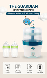 One Key Control Digital Display Baby <strong>Bottle</strong> Sterilizer BPA-Free PP Milk <strong>Bottle</strong> <strong>and</strong> Spoon <strong>Steriliser</strong> for 0-12 Months - Product Image 6