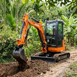 Mini Excavadora Agrícola de 1, 2 y 3.5 Toneladas para Riego de Campos Agrícolas, Excavación de Zanjas, Plantación de Árboles Frutales y Gestión de Huertos - Product Image 5