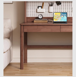 Precio al por mayor dormitorio nórdico de madera de diseño Simple niños mesa de estudio y silla para estudiantes con cajón de almacenamiento - Product Image 3