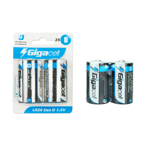 Batterie <span class=keywords><strong>Alcaline</strong></span> D LR20 1.5V Formato D AM1 per Dispositivi Elettronici - Product Image 2