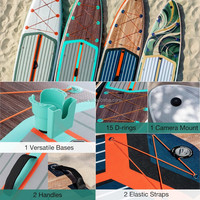 Personnalisé Drop Stitch Double Paroi Gonflable Stand Up Paddle Board Sup Surf Surfboard Sab Board