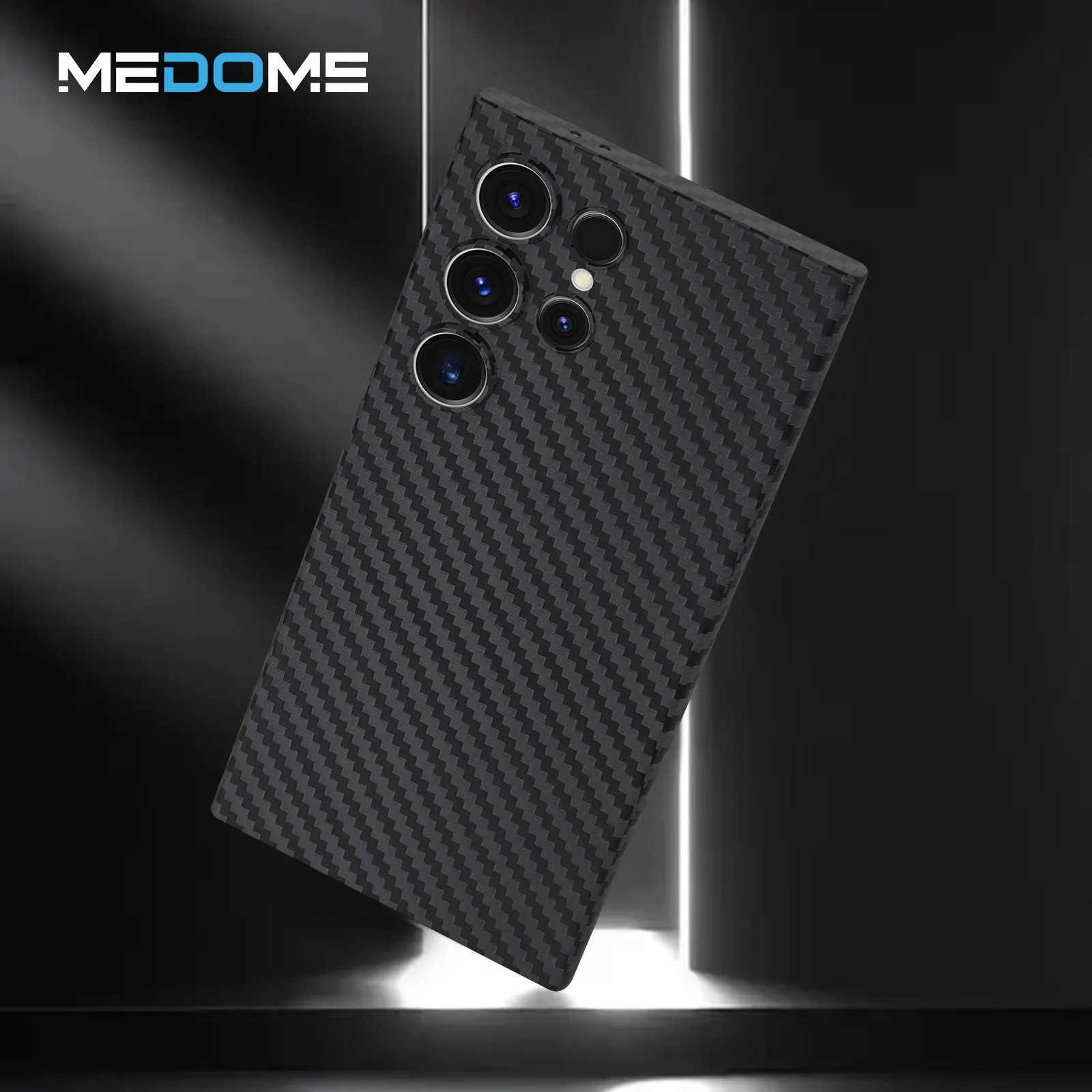 Medome Handy tasche Fall für Samsung Galaxy S23 Ultra Fall Kohle faser PP S24 Telefon Zubehör Drops hipping Produkte