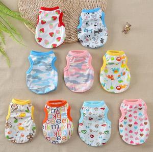Lovely Wholesale Customizable Pet <strong>Dog</strong> Clothes Small <strong>Dog</strong> Vest <strong>T</strong> <strong>Shirt</strong> <strong>for</strong> <strong>Dogs</strong> Pet Apparels - Product Image 3
