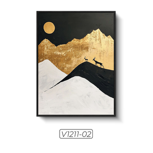Premium Abstract Silk <b>Painting</b> Wall Art Decor Handmade Silk Landscape Wave Art Vietnam Factory OEM ODM Supplier Model V1211-02 - Product Image 1