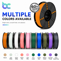 Filament d'imprimante 3D PLA+ Becreative, large choix de couleurs, diamètre 1,75 mm, haute résistance, température d'impression 205-215°C, 1 kg