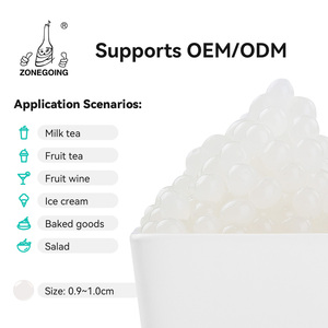 Billes de tapioca <span class=keywords><strong>éclata</strong></span>ntes et fruitées au goût sucré de litchi, 130g, pour les ingrédients du bubble tea - Product Image 3