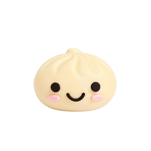 Cuentas de silicona con forma de Baozi, diseño redondo para pulseras DIY, material no tóxico de grado alimenticio - Product Image 6