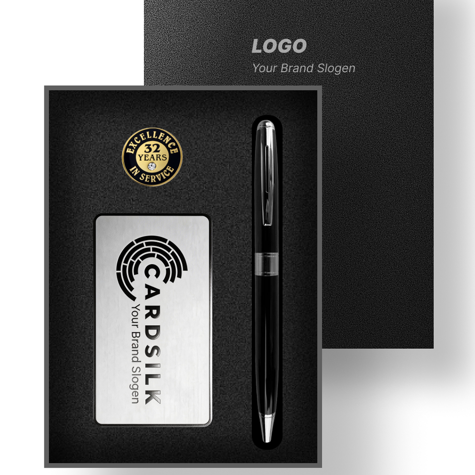 CARDSILK Branded Corporate Gift Set for 2026 VIP Clients and Employees ...