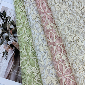 Thanh lịch thời trang ren pháp Bridal <span class=keywords><strong>Net</strong></span> vải sang trọng chất lượng cao lưới ren Wedding Dress Evening Gown Polyester/Cotton - Product Image 6