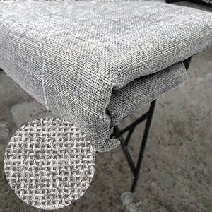 Tessuto per Tufting Grigio 100% Poliestere in Offerta Speciale, Standard Tedesco, Tessuto Monk in Cotone Poliestere, Lavorazione Primaria a <span class=keywords><strong>Maglia</strong></span> Diretta dalla Fabbrica - Product Image 3