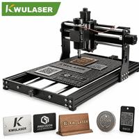 Routeur CNC de gravure de bureau 4030 PRO adaptable, compatible avec le contrôle GRBL, machine de gravure laser, prêt pour la mise à niveau
