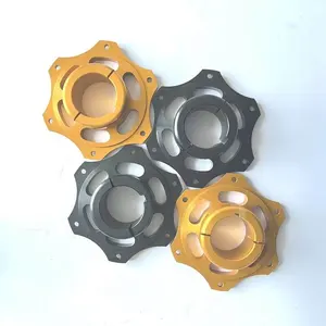 Siyah altın 50mm alüminyum alaşımlı Kart dişli taşıyıcı