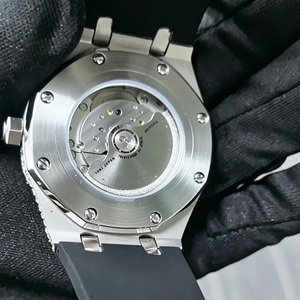 Reloj de Moissanita de Alta Calidad VVS, Reloj de Moissanita con Incrustaciones de Diamantes, Mecánico, Resistente al Agua 5ATM, 42mm, Diseño Hueco, Logotipo Personalizado - Product Image 6