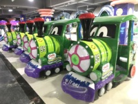 M SKY 3 places intérieur à pièces 150W Happy Family Train Driving Game Machine 1 an jardin maternelle Version anglaise