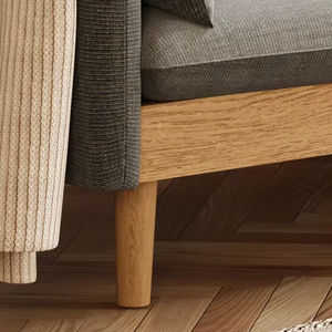 Skandinavisches Apartment-<span class=keywords><strong>Sofa</strong></span>-Set Dreisitzer-Schlafsofa Geräumig & Stilvoll High-Tech-Stoff Abnehmbarer Waschbarer Bezug - Product Image 6