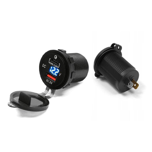 Kép <span class=keywords><strong>USB</strong></span> ổ <span class=keywords><strong>c</strong></span>ắm xe <span class=keywords><strong>USB</strong></span> ổ <span class=keywords><strong>c</strong></span>ắm QC 3.0 nhanh chóng sạ<span class=keywords><strong>c</strong></span> <span class=keywords><strong>c</strong></span>ổng loại <span class=keywords><strong>C</strong></span> PD <span class=keywords><strong>USB</strong></span> QC3.0 xe sạ<span class=keywords><strong>c</strong></span> ổ <span class=keywords><strong>c</strong></span>ắm với Vôn kế PD cho xe máy - Product Image 6
