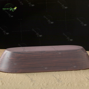 Wholesale Customized OEM/ODM Handmade High Quality Bamboo <b>Tray</b> Durable Sustainable for Serving <b>Dinner</b> Restaurants Decorative - Product Image 5