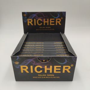 Filtres à cigarettes en chanvre au charbon actif de marque, gomme arabique naturelle, non blanchis, style simple, OEM pour accessoires - Product Image 6